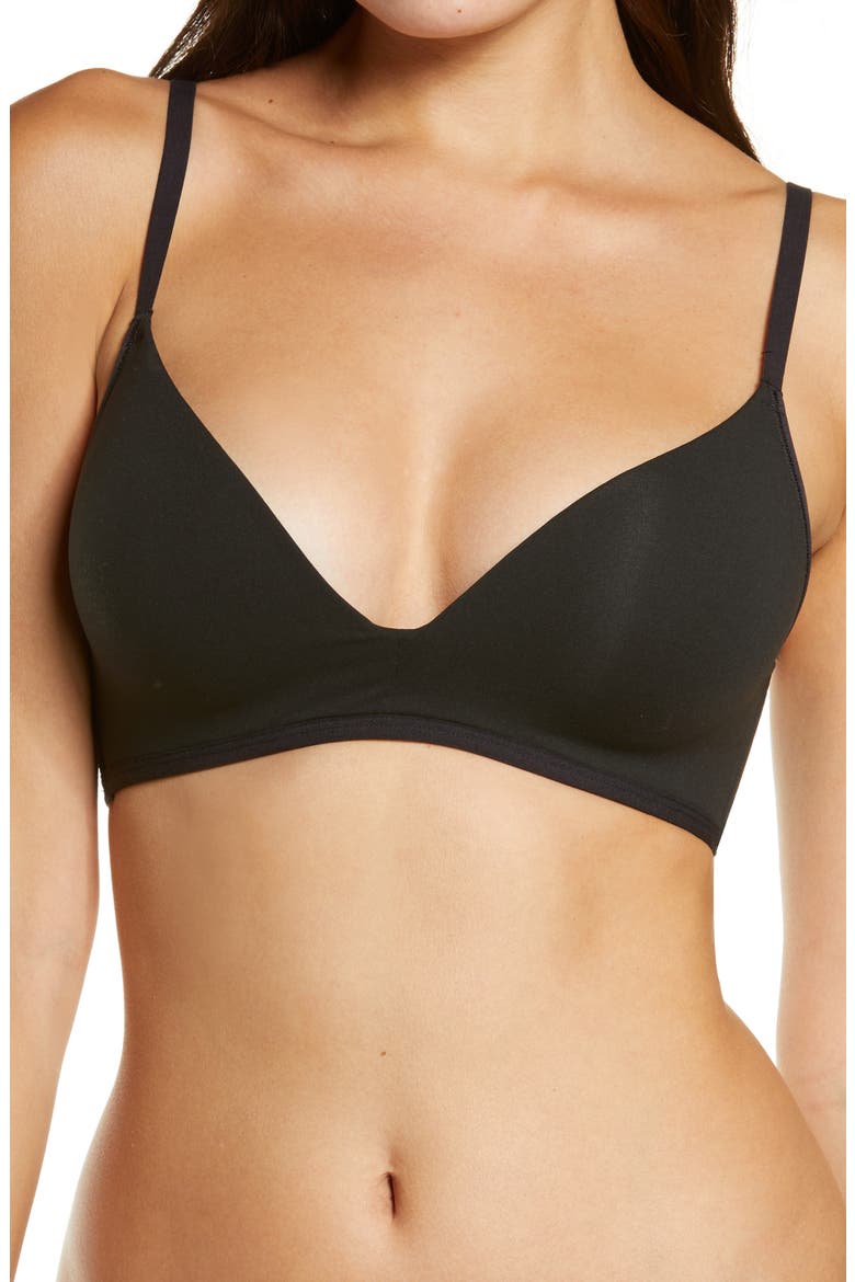 Prestige Wireless Push-Up Bra, Main, color, BLACK