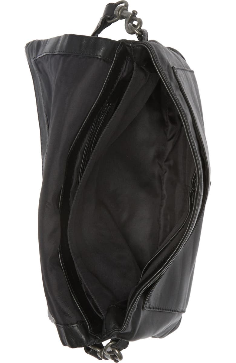 Lucky Brand Caro Leather Flap Crossbody Bag, Alternate, color,