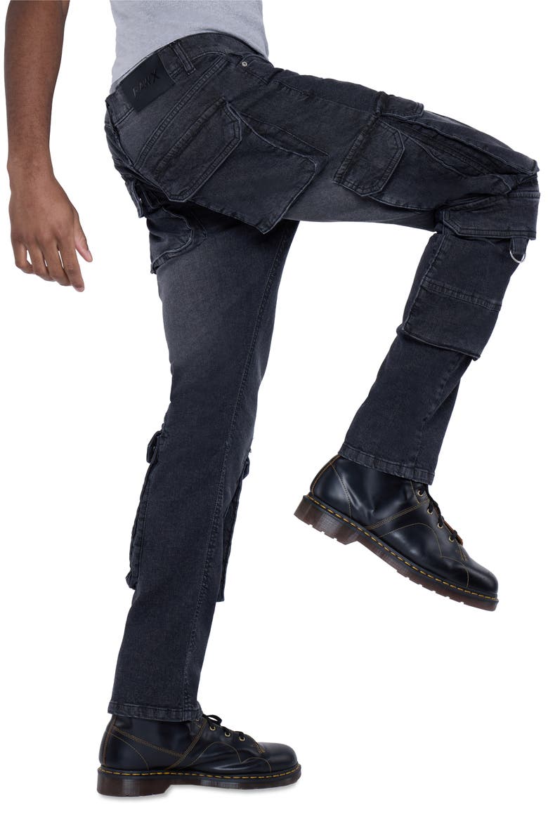 XRAY Cargo Pocket Jeans, Alternate, color, 
