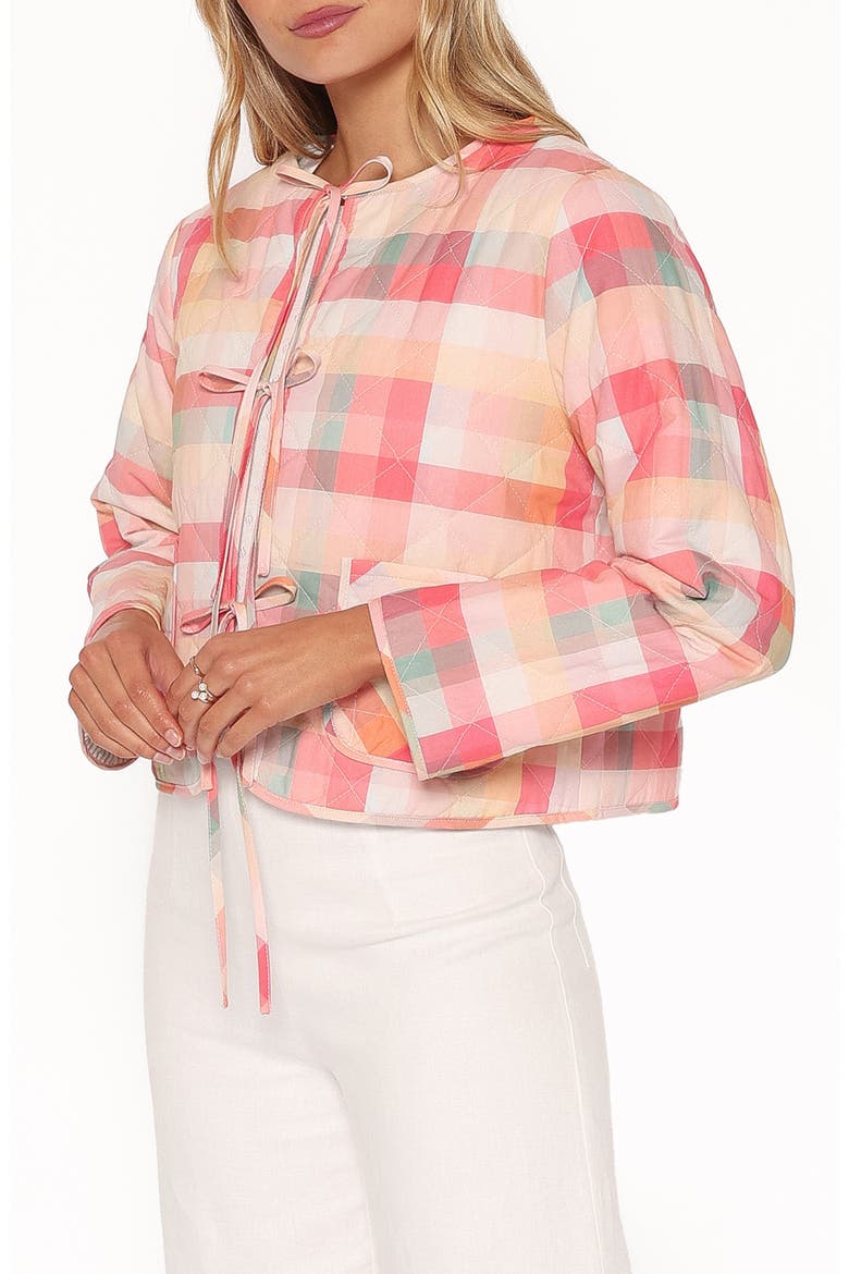 Percy Reversible Quilted Jacket, Alternate, color, BLUE GARDEN STRIPE