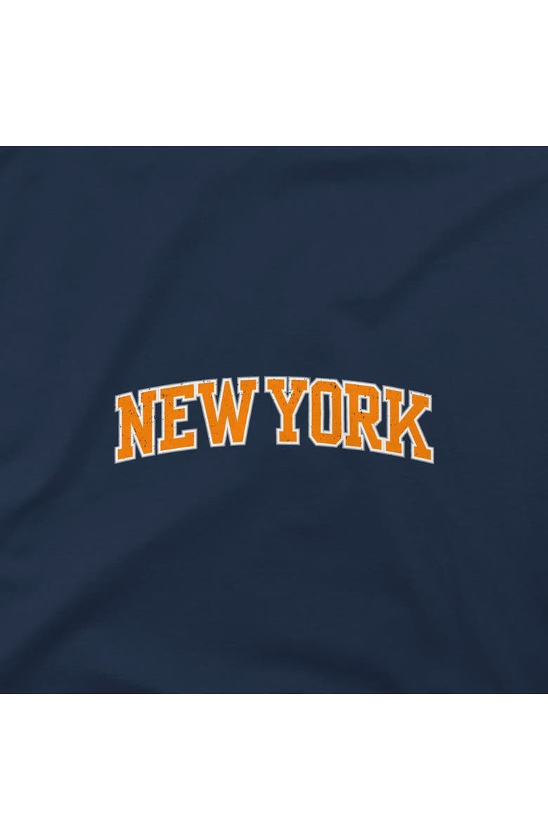 Stadium Essentials Men's Stadium Essentials  Navy New York Knicks Get Back Heavyweight Urban T-Shirt, Alternate, color, Navy