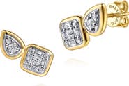Gabriel & Co. 14k Gold Diamond Stud Earrings