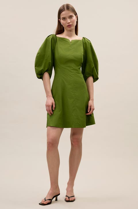 Isla Poplin Mini Dress