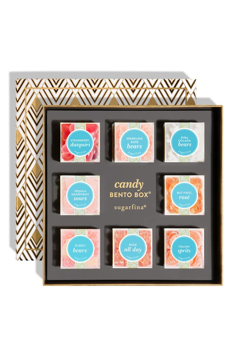 sugarfina But First, Cocktails 8-Piece Candy Bento Box, Alternate, color,