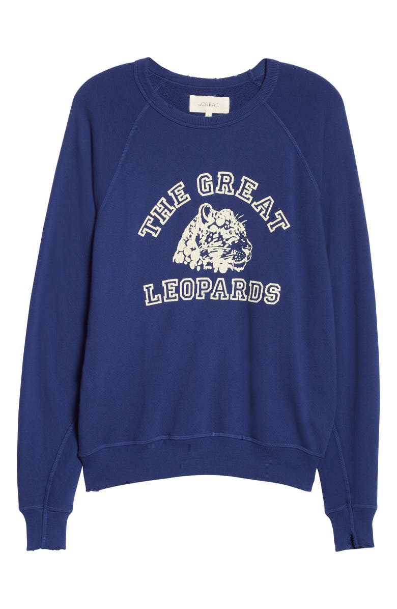THE GREAT. College Sweatshirt, Alternate, color,