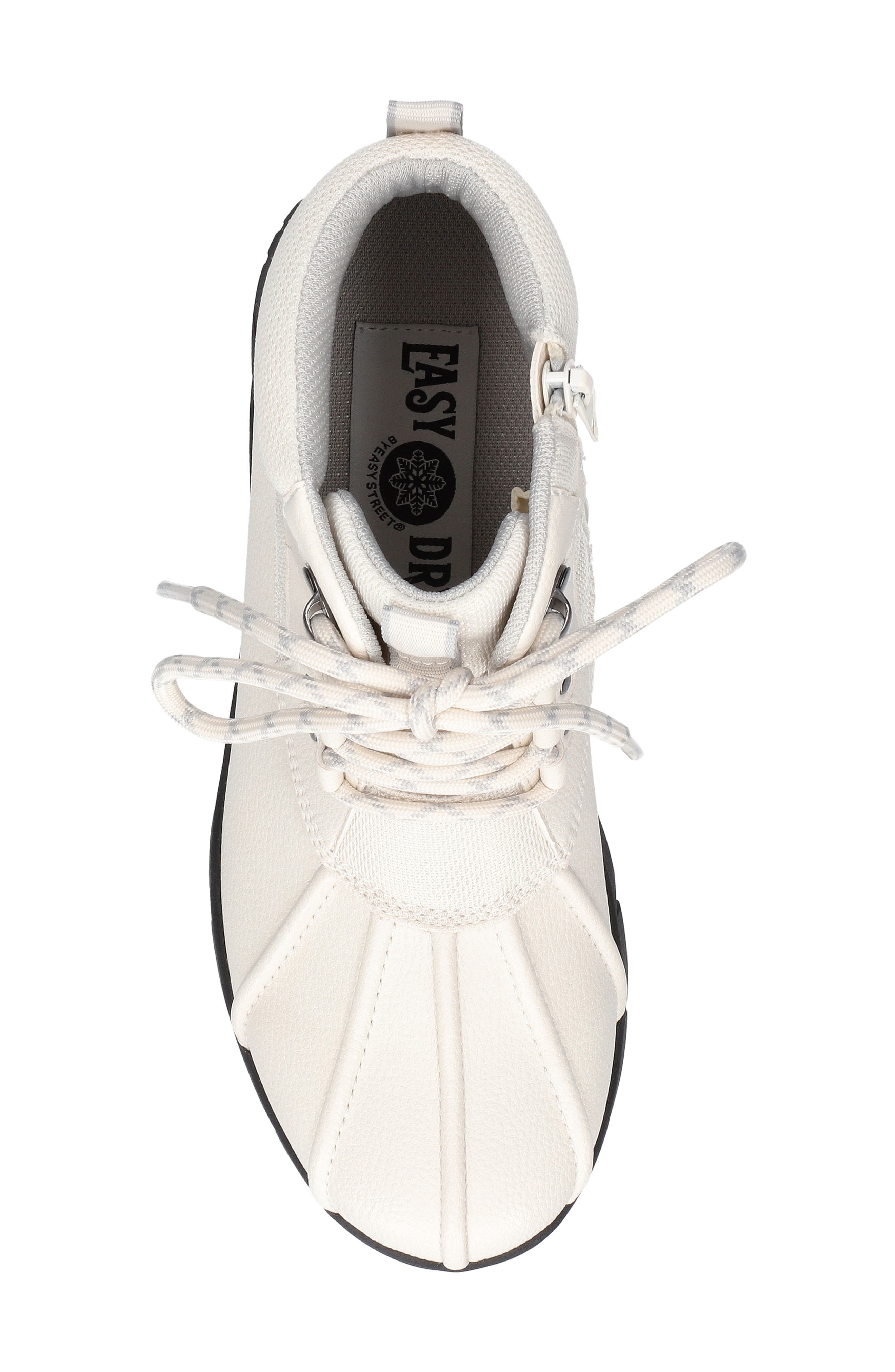 EASY STREET Stormy Waterproof Bootie, Alternate, color, Winter White