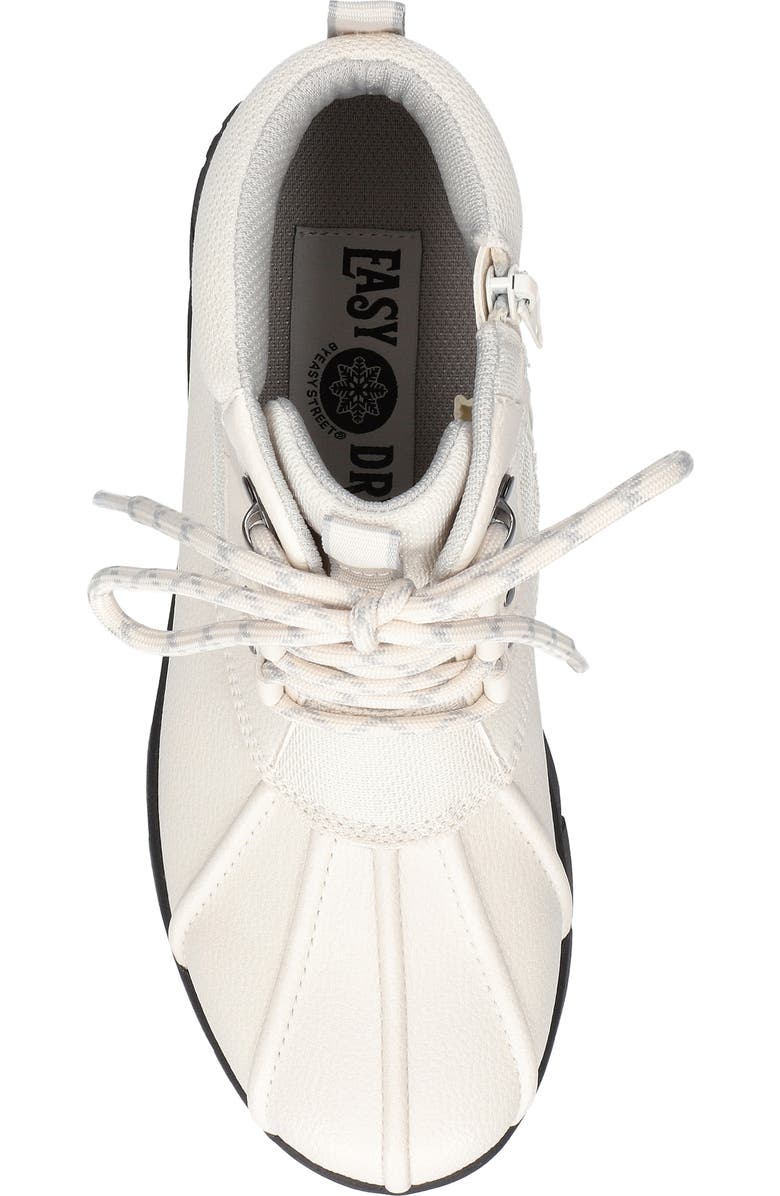 EASY STREET Stormy Waterproof Bootie, Alternate, color, Winter White