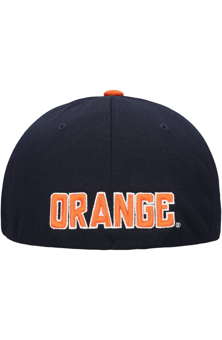 TOP OF THE WORLD Men's Top of the World Navy Syracuse Orange Reflex Two-Tone Flex Hat, Alternate, color, Navy