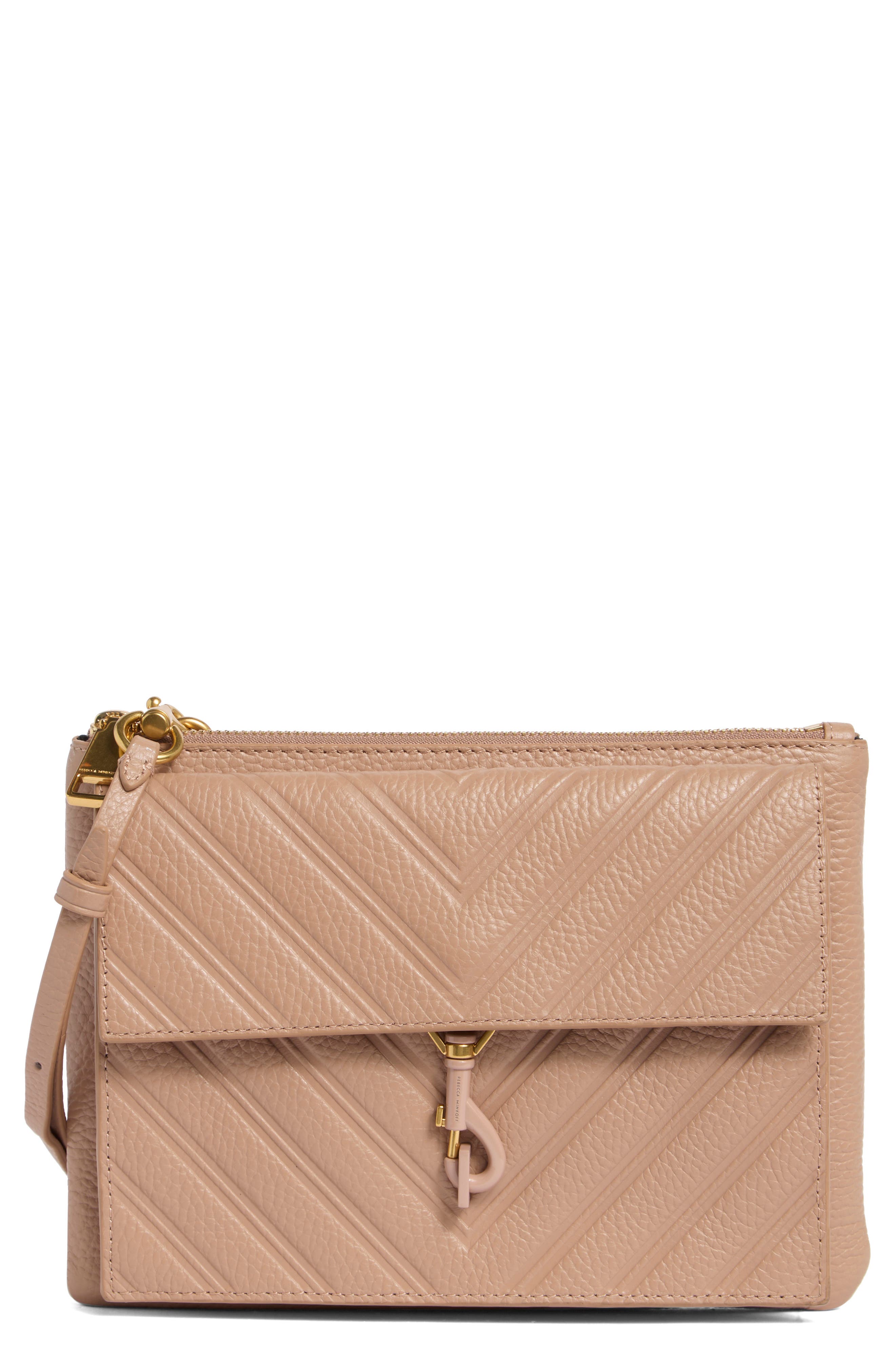 Rebecca Minkoff Edie Embossed Crossbody Bag