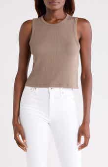 rag & bone Essie Rib Crop Tank