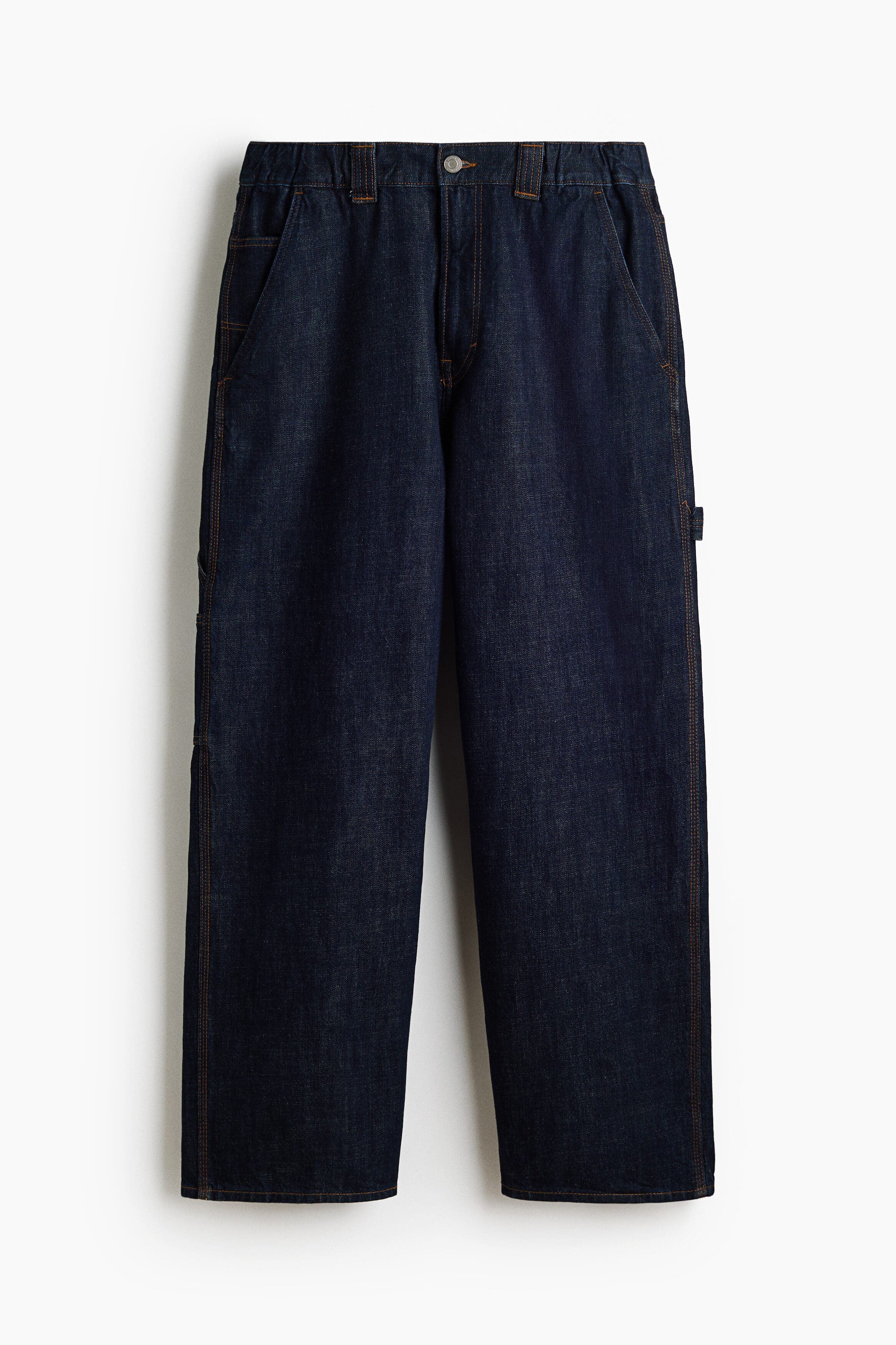 selected Dark denim blue