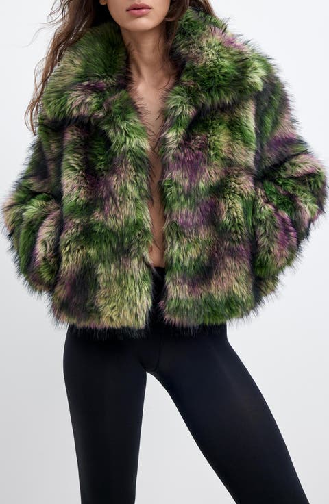 Faux Fur Jacket