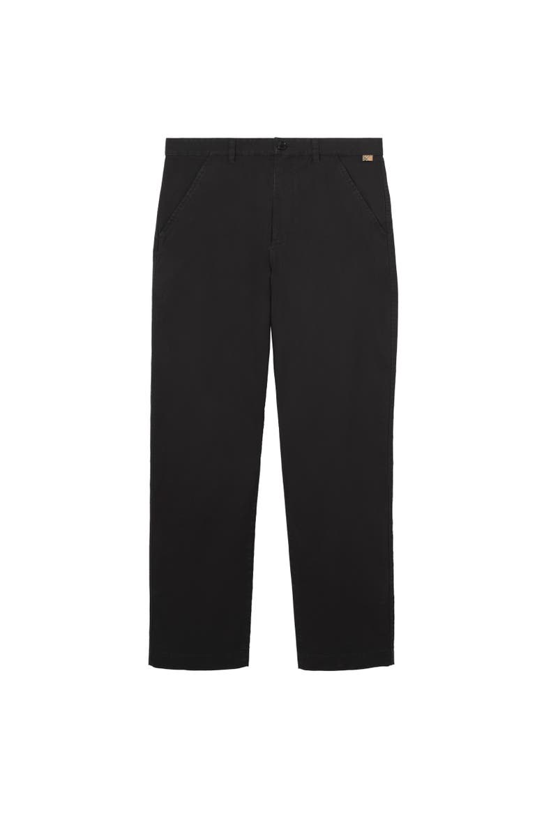 Cotton Chinos, Alternate, color, Black
