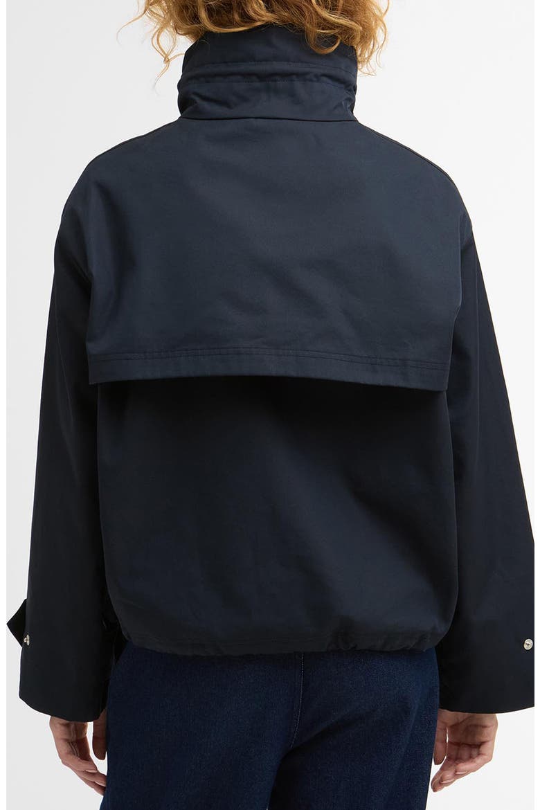 Bronwyn Showerproof Rain Jacket, Alternate, color, DARK NAVY/ DRESS NAVY TARTAN