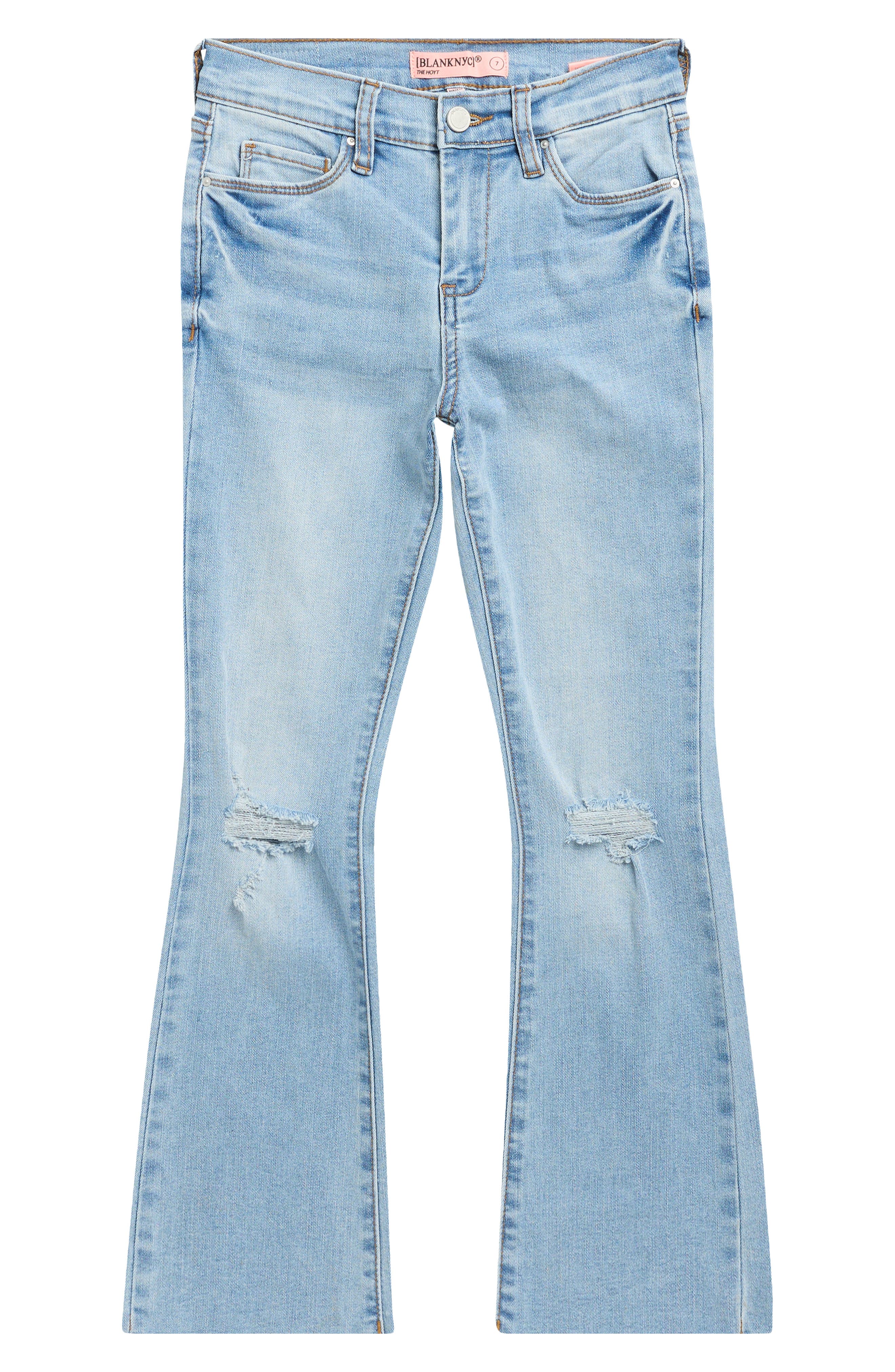 Kids' Ripped Flare Leg Jeans