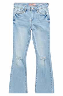 Kids' Ripped Flare Leg Jeans