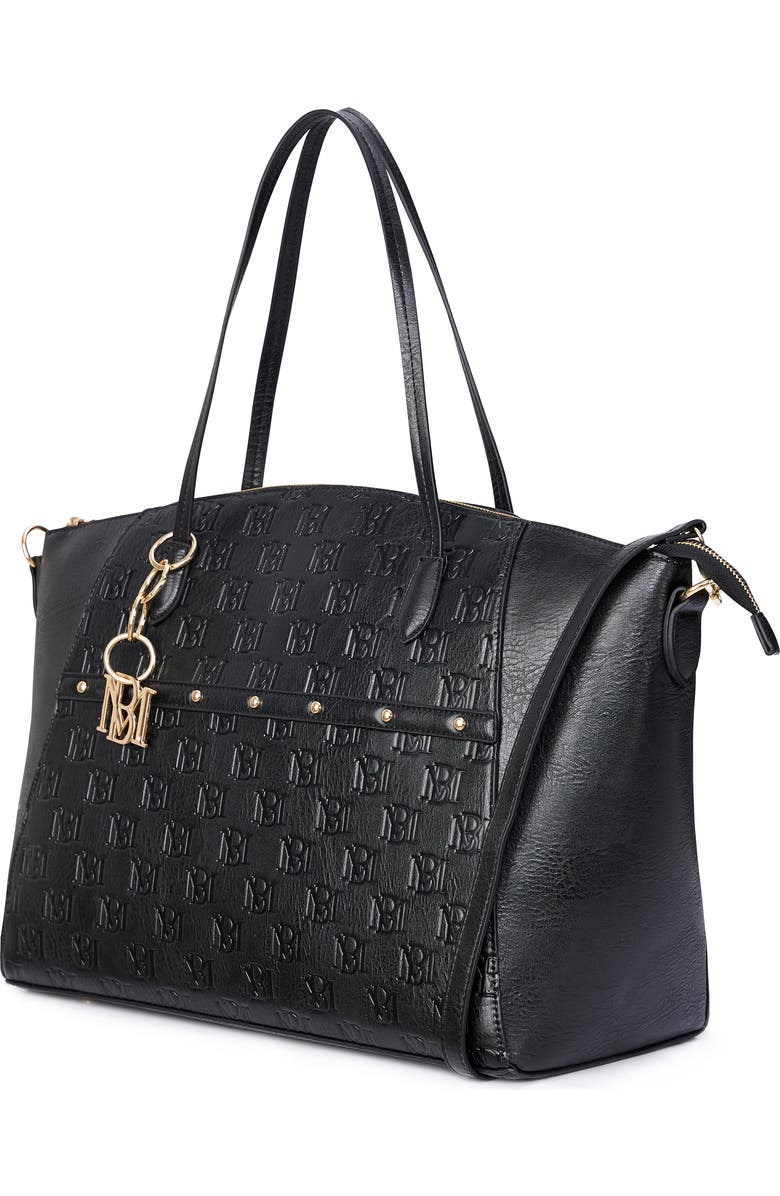 BADGLEY MISCHKA Caroline Vegan Leather Weekender Duffel Bag, Alternate, color,