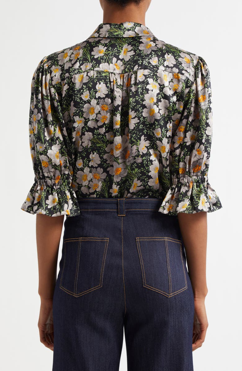 Cinq à Sept Fiona Cosmo Flowers Shirt, Alternate, color,