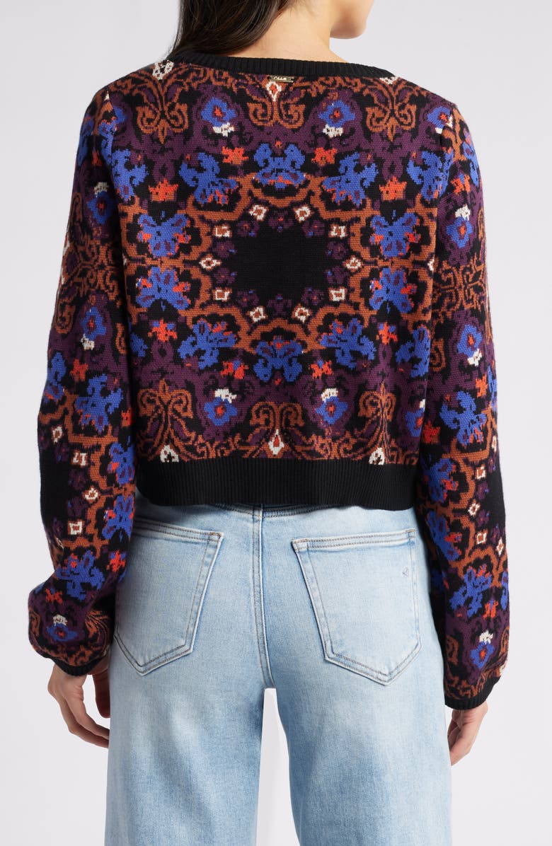 Cleobella Marybeth Pattern Organic Cotton Cardigan, Alternate, color,