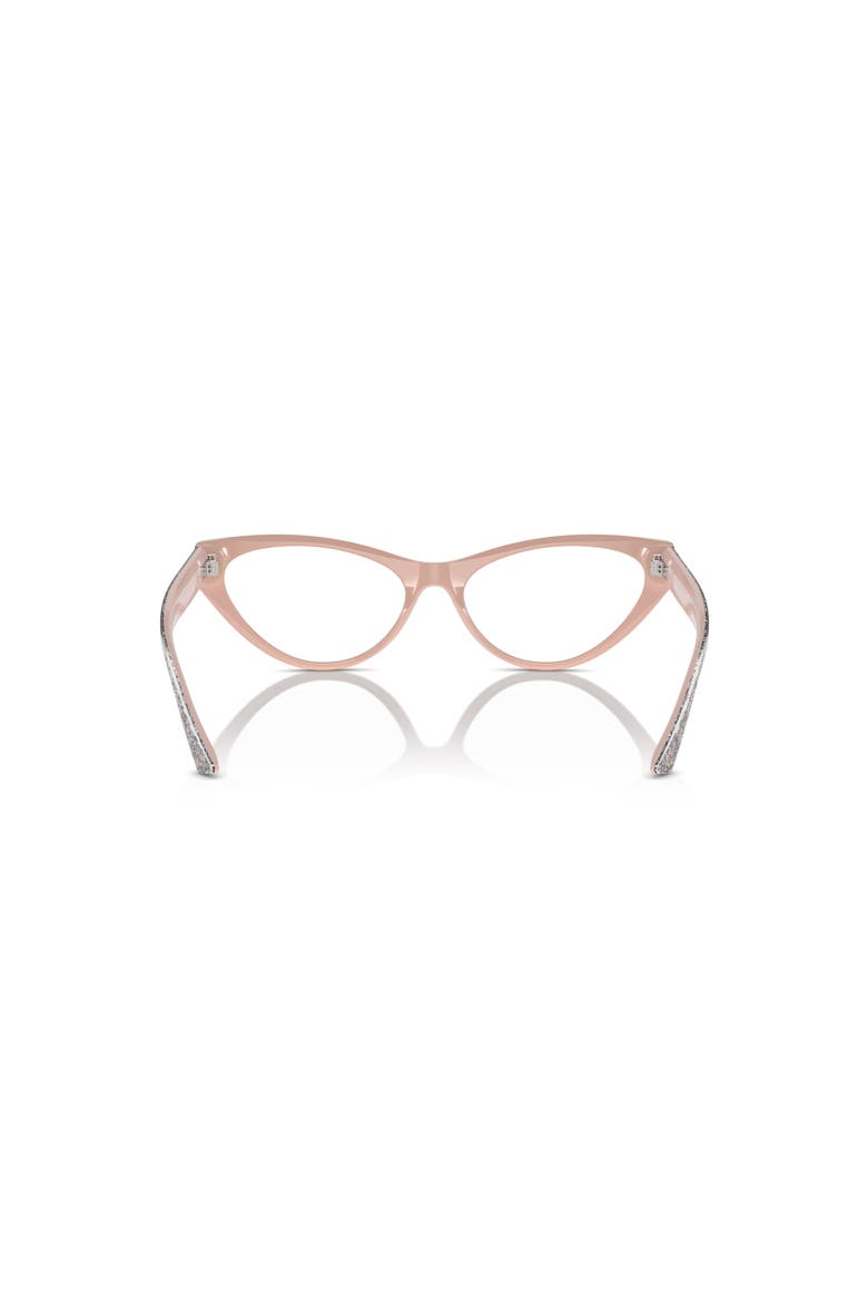 53mm Cat Eye optical glasses, Alternate, color, Pink