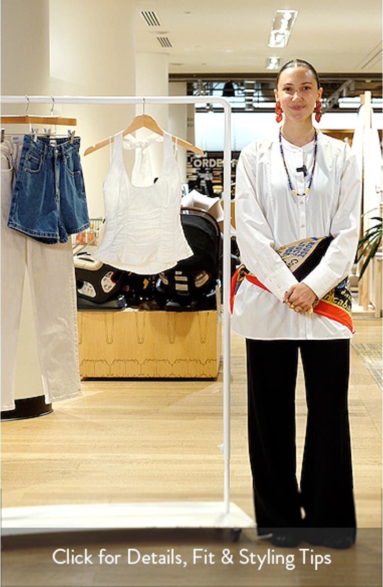 Nataliya Halter Cotton Top, sales video thumbnail