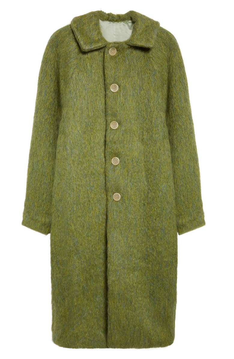 ZANKOV Frederico Wool, Mohair & Alpaca Blend Coat, Main, color, Apple