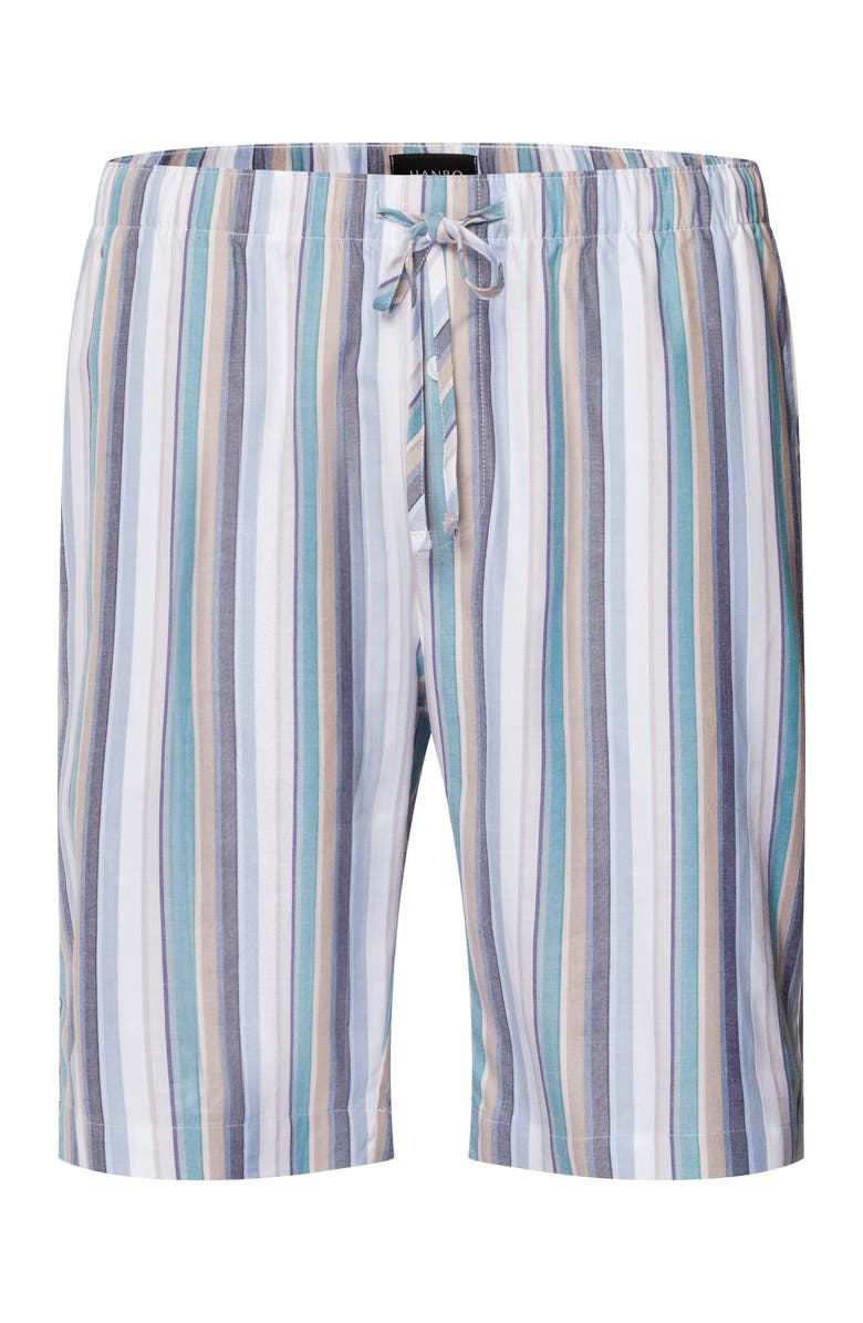Hanro Night And Day Shorts, Main, color, Atlantic Stripe