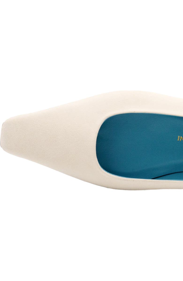 Valentina Rangoni Giunone Cashmere Suede Flats, Alternate, color, Marmo Cashmere