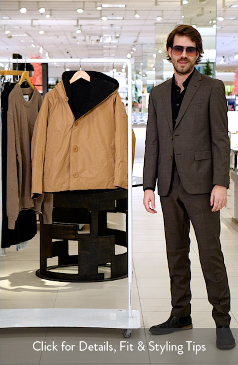 Memory Nylon Water Repellent Reversible Jacket, sales video thumbnail