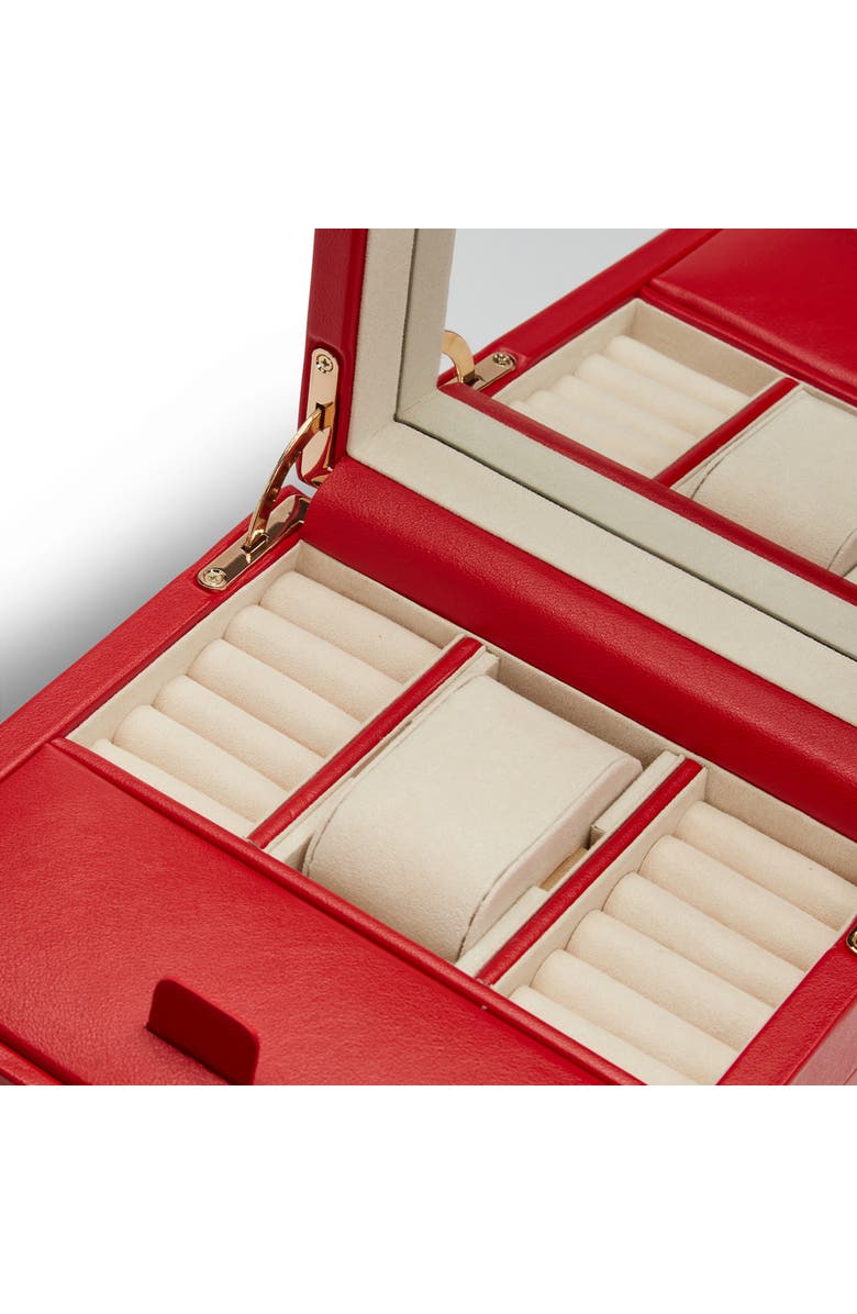 WOLF Palermo Single Watch Winder, Alternate, color, Red