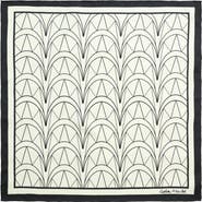Lost Pattern "Chrysler" Silk Bandana Scarf