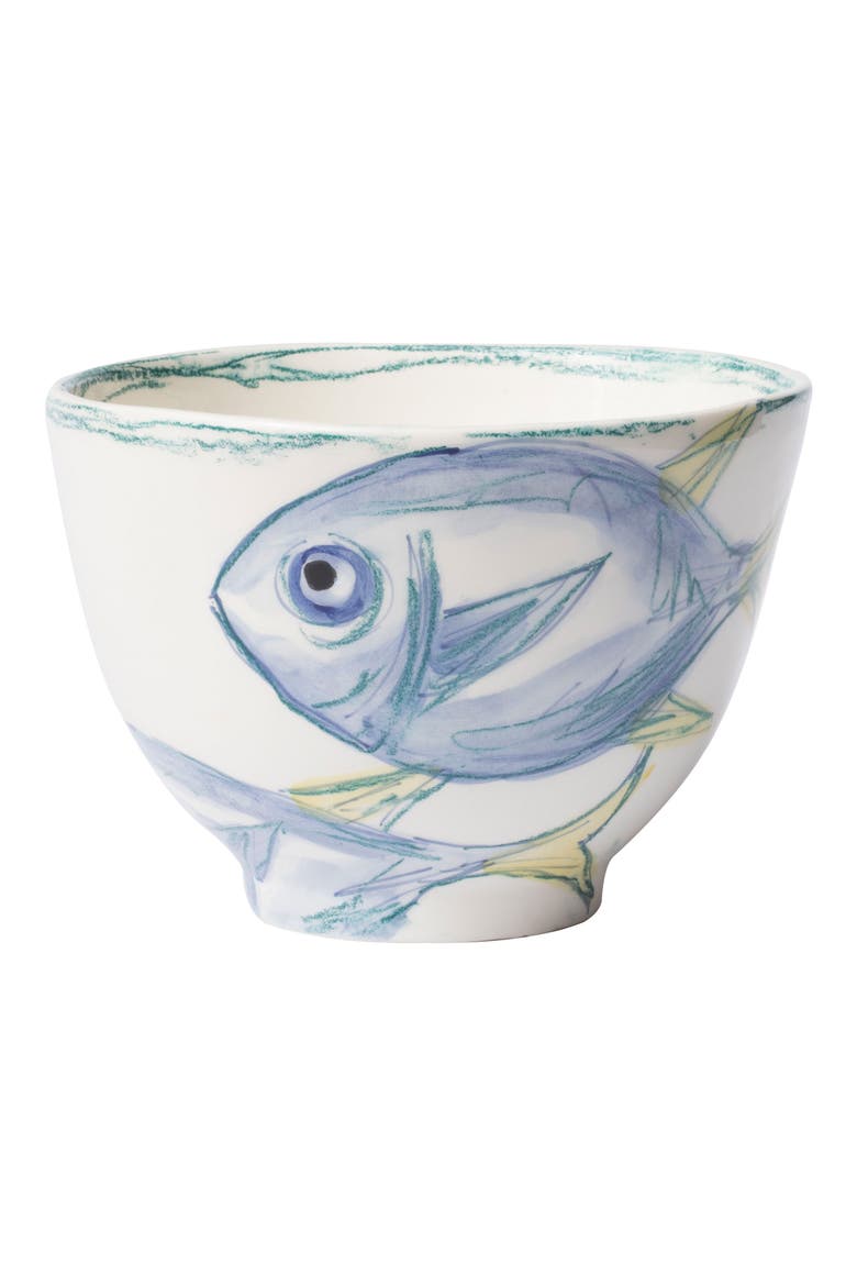 Pescatore Deep Serving Bowl, Main, color, WHITE