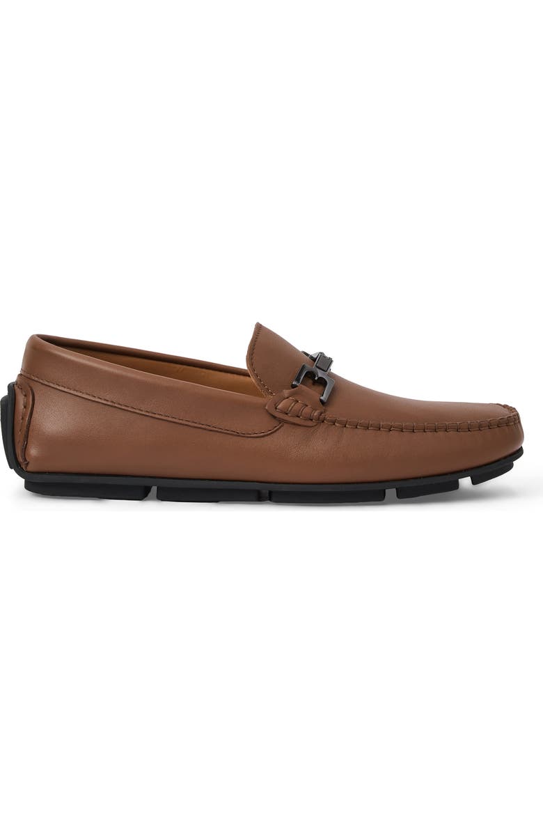 Bruno Magli Taso Bit Driving Loafer, Alternate, color, Cognac Leather