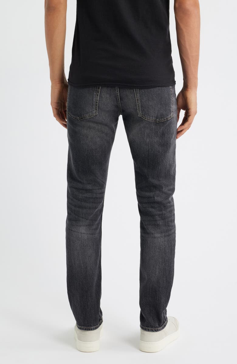 BOSS Delaware Slim Fit Jeans, Alternate, color, Charcoal
