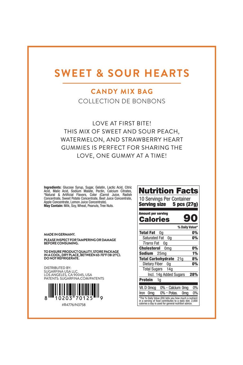 Sweet & Sour Hearts Candy Mix, Alternate, color, NO COLOR