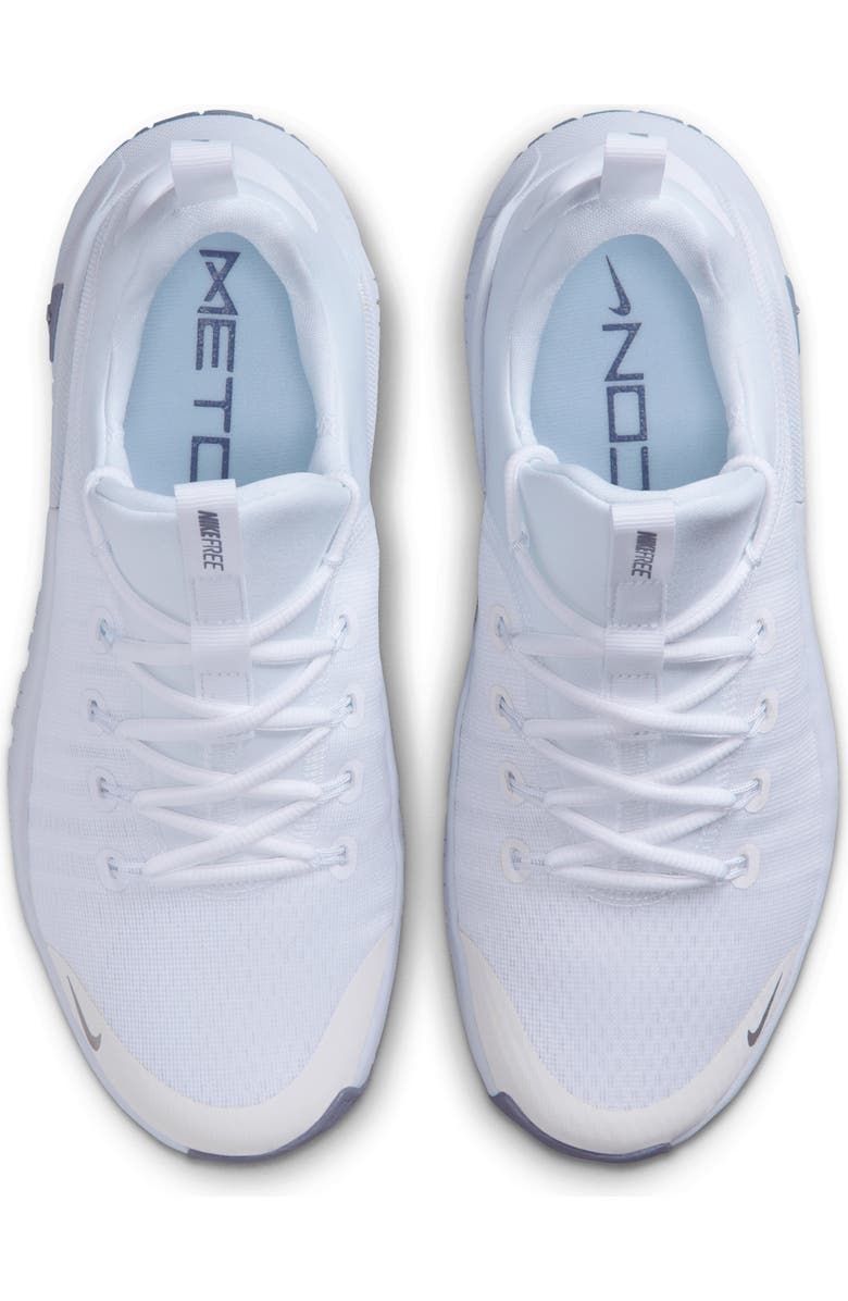 Nike Free Metcon 6 Training Shoe, Alternate, color, White/ Metallic Silver