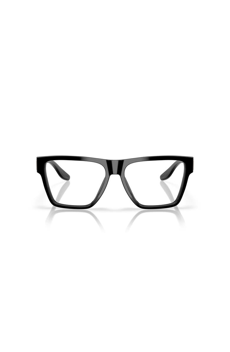 Costa 57mm Square optical glasses, Alternate, color, Black