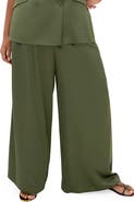 City Chic Rylie Palazzo Wide Leg Pants
