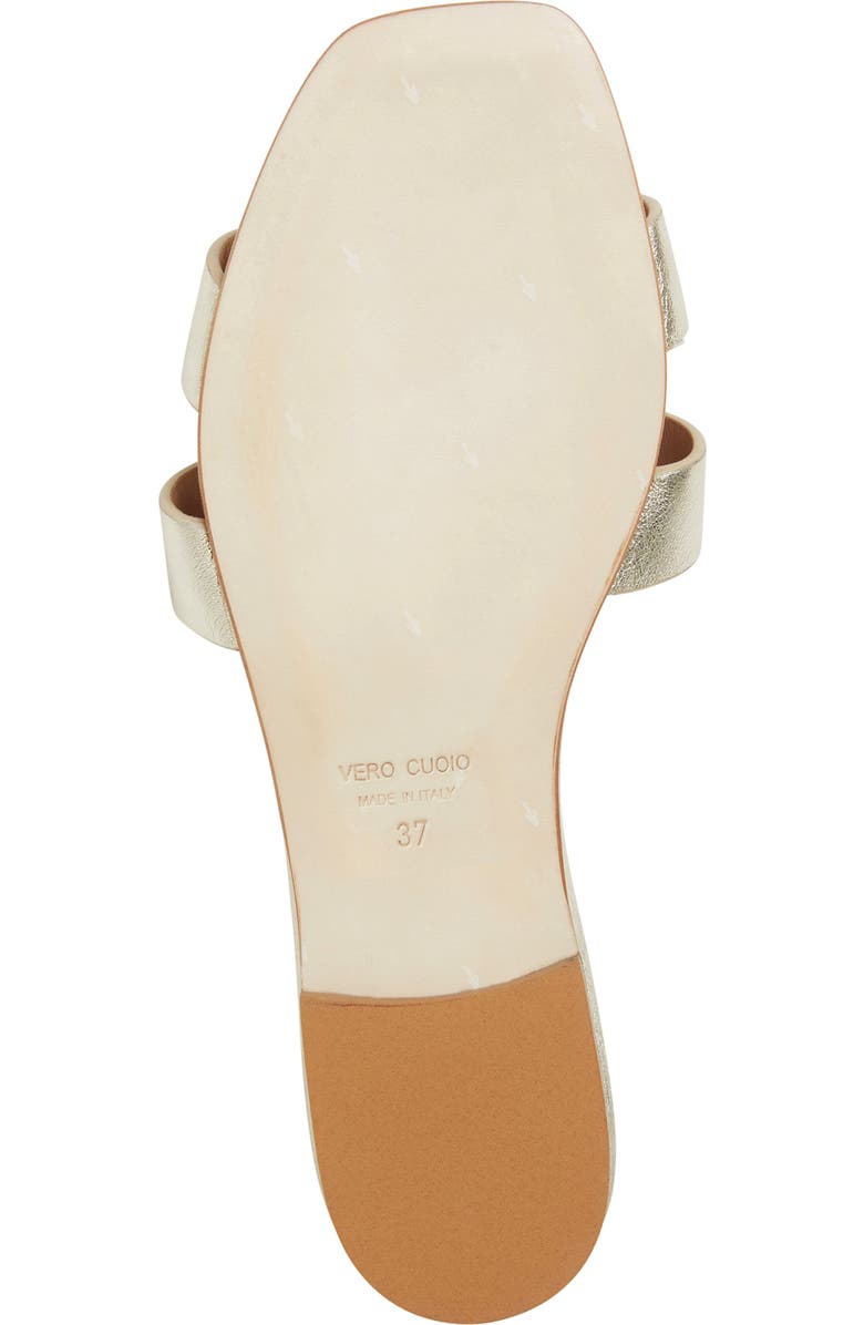 Bruno Magli Fina Slide Sandal, Alternate, color, Gold Metallic