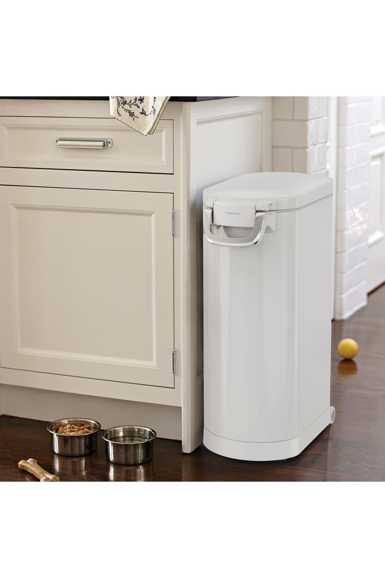 x-large pet food can, Alternate, color, White