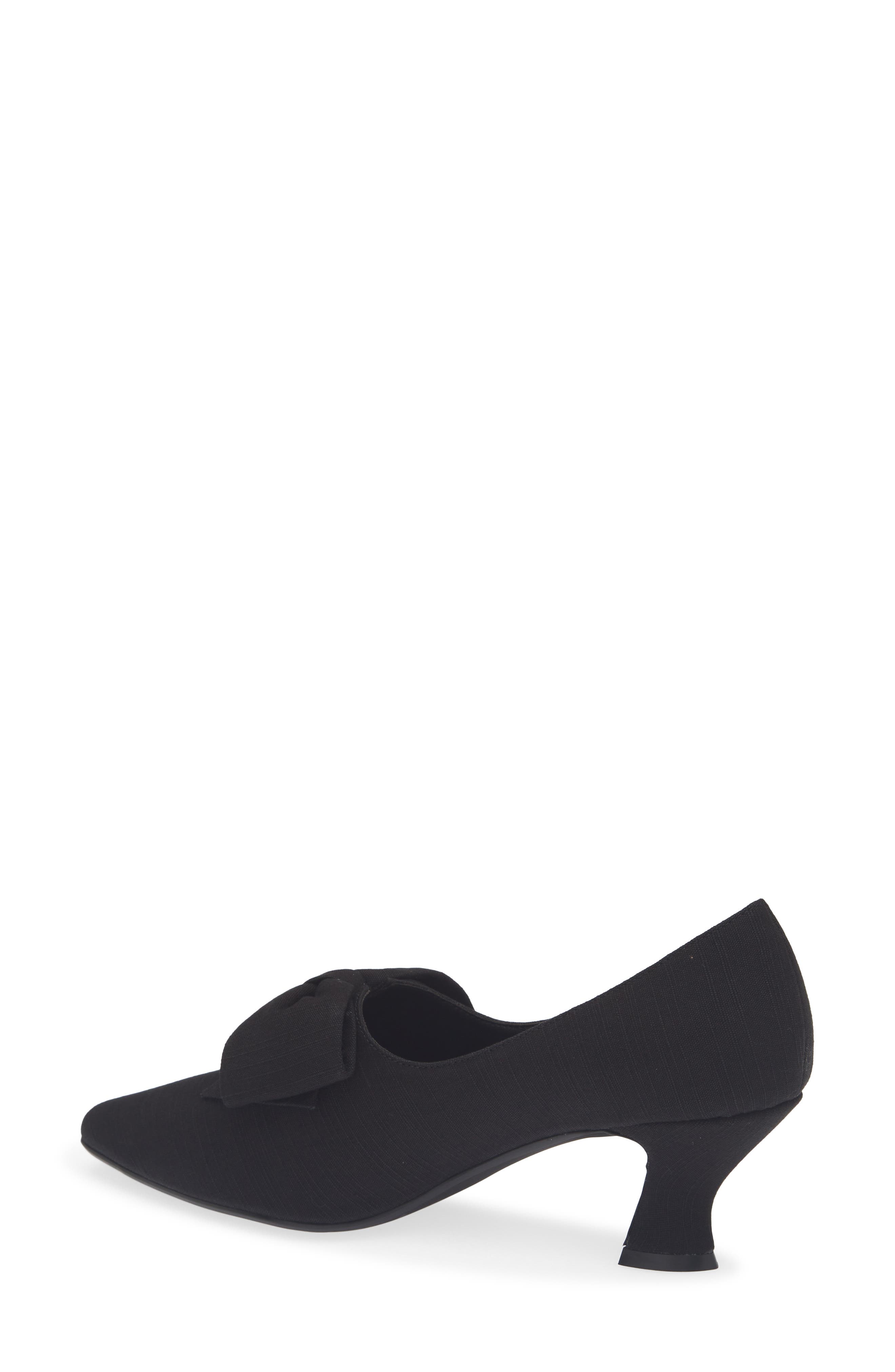 Hedgerow Bow Pump, Alternate, color, BLACK