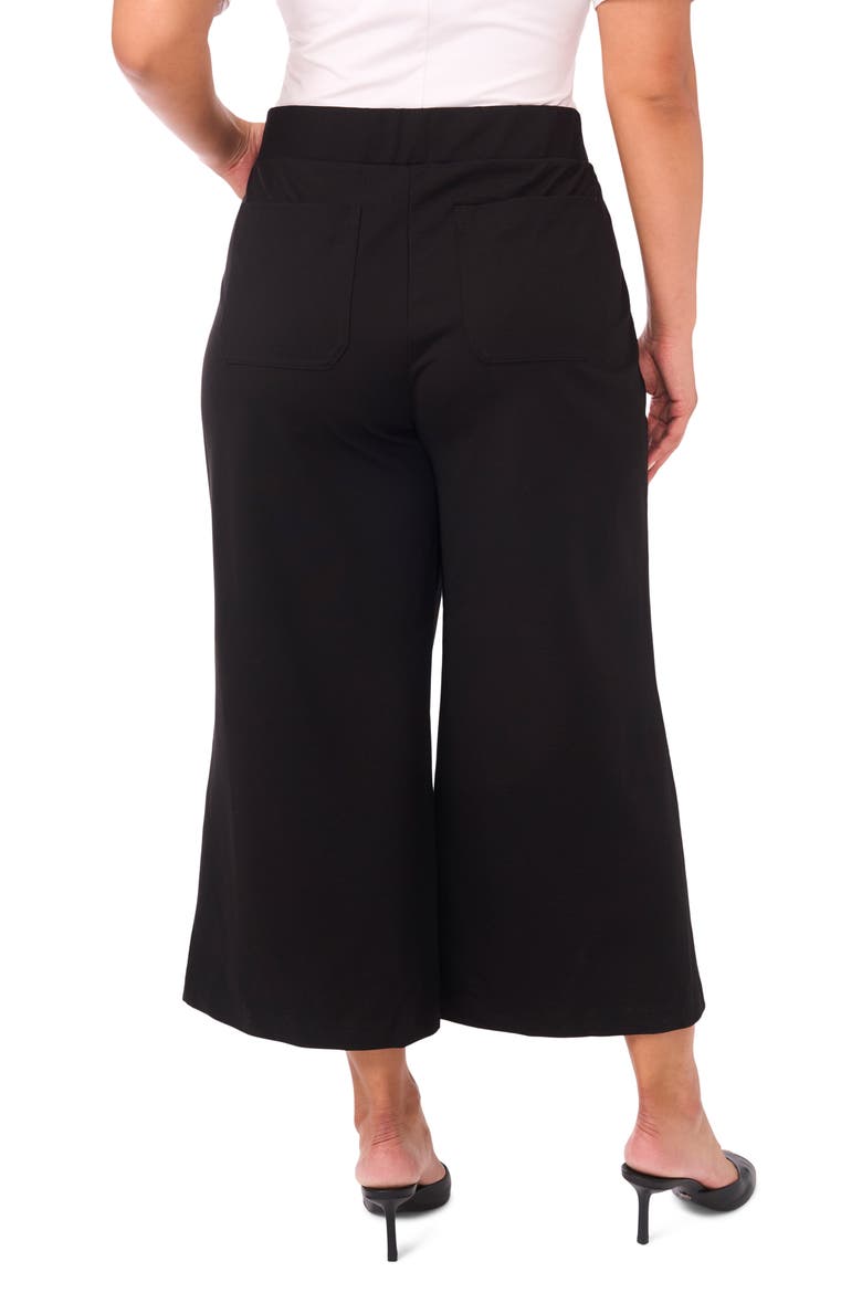 Patch Pocket Pull-On Pants, Alternate, color, RICH BLACK