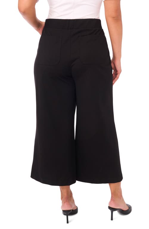 Vince Camuto Patch Pocket Pull-on Pants In Black