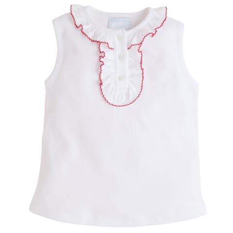 Kids' Ruffled Henley (Toddler, Little Kid & Big Kid)