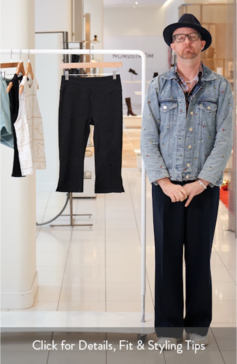 Space Dye Capri Leggings, sales video thumbnail