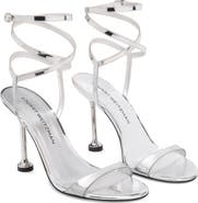 Stuart Weitzman Nudistini Wrap 100 Leather Sandal