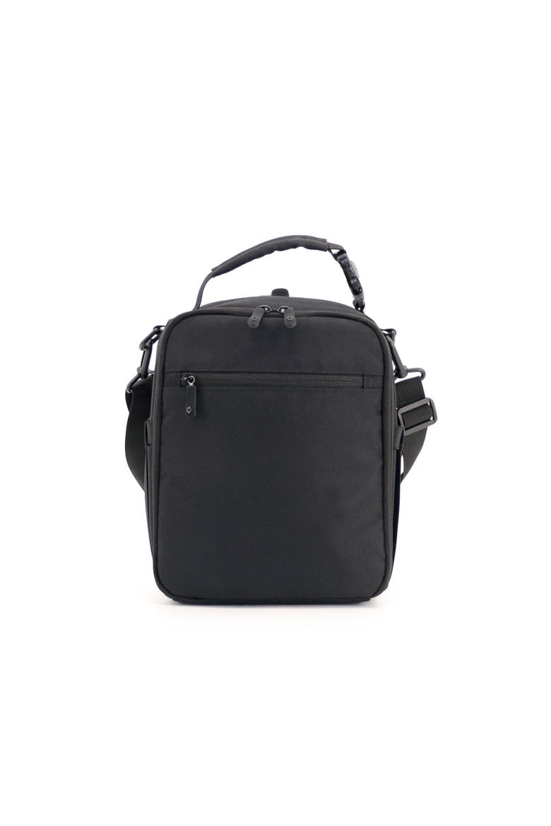Cole Insulated Lunch Bag with Adjustable Strap, Alternate, color, Black