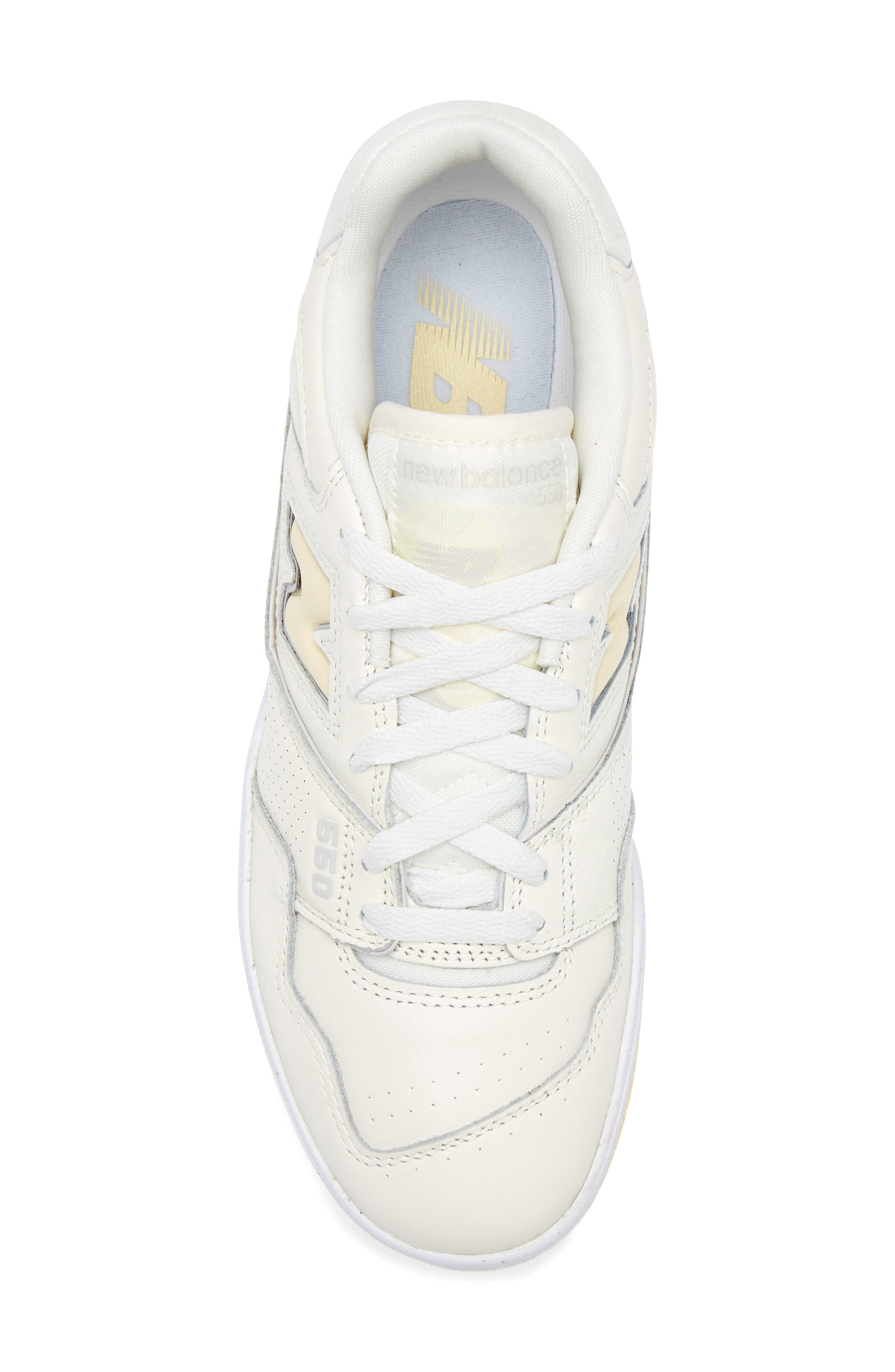 New Balance 550 Basketball Sneaker, Alternate, color, Sea Salt/ Calcium