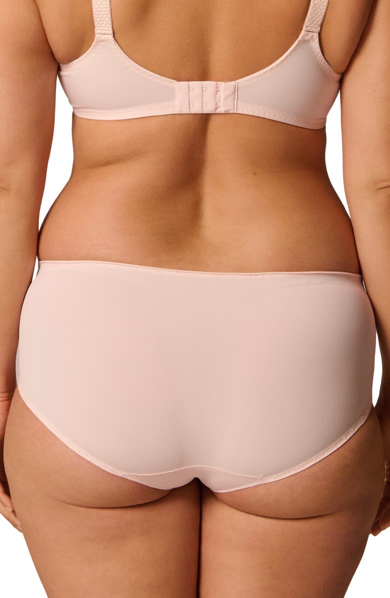 Simone Perele Caresse Retro Briefs, Alternate, color, Blush