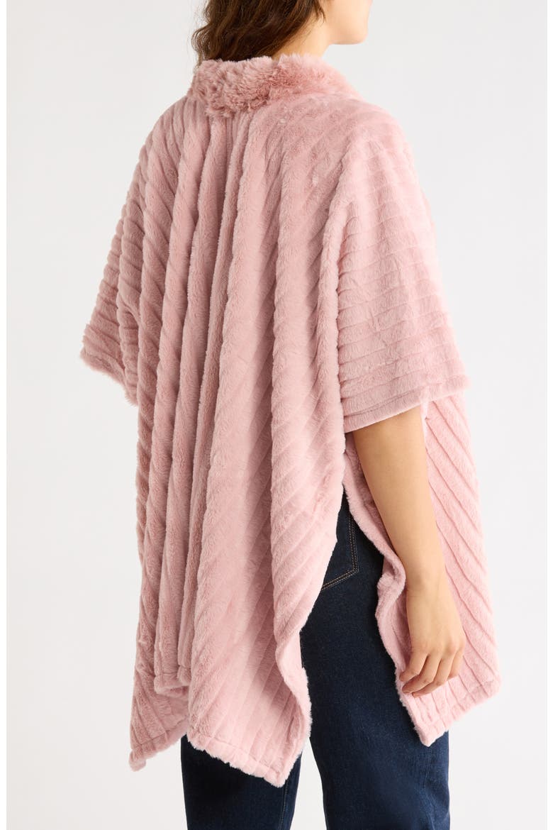 Soft Tunic Poncho, Alternate, color, BLUSH